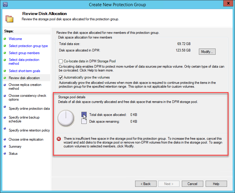 azure recovery services install location